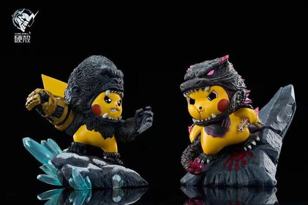 【售罄展示追加請私訊客服@toystationtw】寶可夢 皮卡丘cos大怪獸系列 皮卡丘cos哥吉拉&金剛 哥吉拉大戰金剛2 X 硬殼 玩驛丨Toy station, GK雕像預購, GK雕像代購, GK雕像現貨, GK雕像修復, 咒術, 咒術迴戰, SCC玩具屋, 玩具給庫, 凱多, 尼卡, 訂製雕像,模型,伯公仔,gk,玩驛,火影,夜風本舖,海賊,死神,航海王,獵人,終結谷,七大罪,七龍珠,寶可夢,火影,哥吉拉,宮崎駿,迪士尼,灌籃高手,凱多,鳴人,蠟筆小新,殺生丸,鏈鋸人,進擊的巨人,乙骨,我英