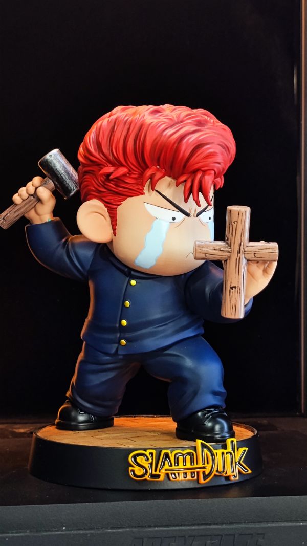 【售罄展示追加請私訊客服@toystationtw】灌籃高手 Q版  錘子櫻木花道 GK手辦  雕像 X M3工作室 動漫,模型,玩具,gk,玩驛,火影,手辦,海賊,死神,航海王,獵人,阿拉蕾,七大罪,七龍珠,寶可夢,神奇寶貝,哥吉拉,宮崎駿,迪士尼,灌籃高手,鬼滅之日刃,一拳超人,蠟筆小新,咒術,鏈鋸人,進擊的巨人,妖精尾巴,我的英雄學院,我英,鋼鍊,鋼之煉金術師,新世紀福音戰士,EVA,間諜家家酒,Re0,漫威,dc,集美#hex#tsume#prime1#queen#tes#xm#野獸國#壽屋#數碼寶貝