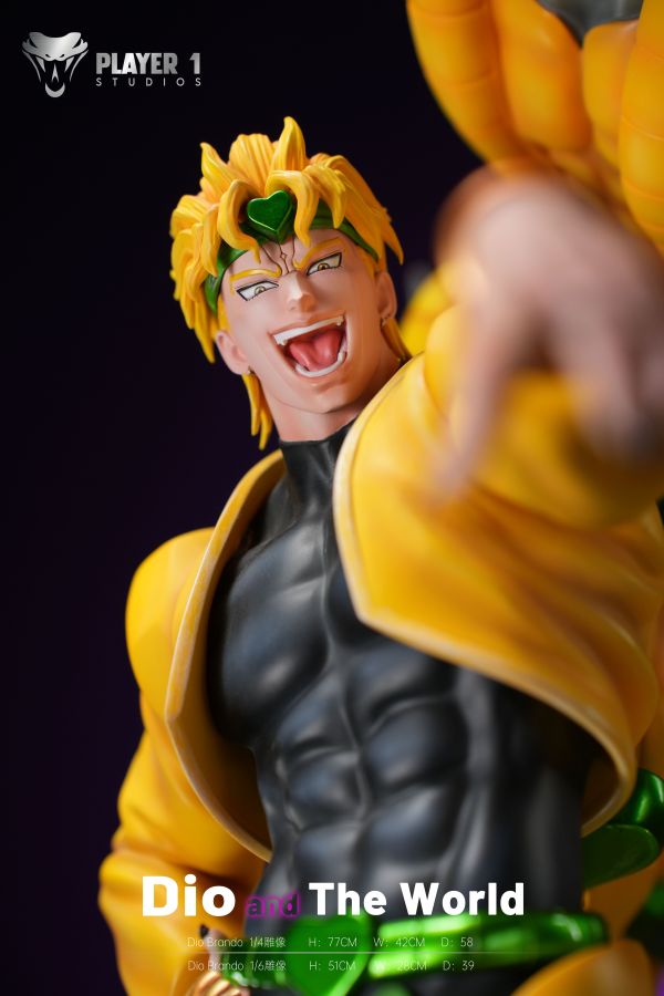 【預購】JOJO的奇妙冒險 對陣系列 迪奧·布蘭度 X 頭號玩家 玩驛丨Toy station, GK雕像預購, GK雕像代購, GK雕像現貨, GK雕像修復, 咒術, 咒術迴戰, SCC玩具屋, 玩具給庫, 希模型, 瘋公仔, 訂製雕像,模型,伯公仔,gk,玩驛,火影,夜風本舖,海賊,死神,航海王,獵人,阿拉蕾,七大罪,七龍珠,寶可夢,神奇寶貝,哥吉拉,宮崎駿,迪士尼,灌籃高手,鬼滅之日刃,一拳超人,蠟筆小新,咒術,鏈鋸人,進擊的巨人,乙骨,我英