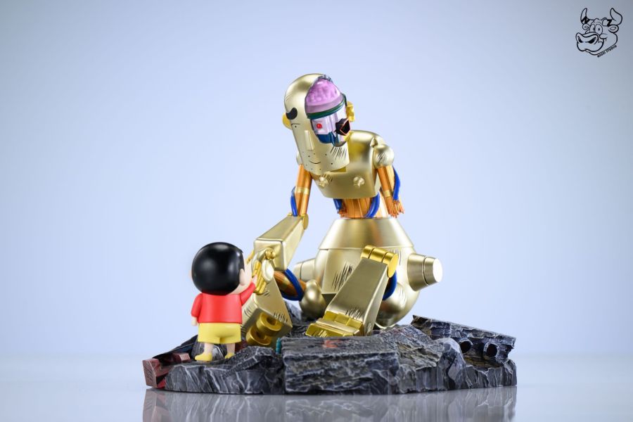 【預購】蠟筆小新 機器人爸爸和小新 X NIUZI牛子 玩驛丨Toy station, GK雕像預購, GK雕像代購, GK雕像現貨, GK雕像修復, 咒術, 咒術迴戰, SCC玩具屋, 玩具給庫, NBA, 瘋公仔, 訂製雕像,模型,伯公仔,gk,玩驛,火影,夜風本舖,海賊,死神,航海王,獵人,阿拉蕾,七大罪,七龍珠,寶可夢,神奇寶貝,哥吉拉,宮崎駿,迪士尼,灌籃高手,鬼滅之刃,一拳超人,蠟筆小新,咒術,鏈鋸人,進擊的巨人,乙骨,我英