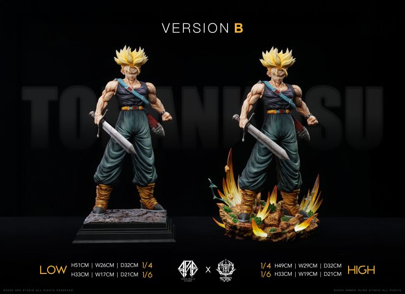 【預購】七龍珠 不浪的賽亞人特蘭克斯 X 燼墟（Ember Ruins）Studio & Space Realm Studio 玩驛丨Toy station, GK雕像預購, GK雕像代購, GK雕像現貨, GK雕像修復, 咒術, 咒術迴戰, SCC玩具屋, 玩具給庫, NBA, 瘋公仔, 訂製雕像,模型,伯公仔,gk,玩驛,火影,夜風本舖,海賊,死神,航海王,獵人,阿拉蕾,七大罪,七龍珠,寶可夢,神奇寶貝,哥吉拉,宮崎駿,迪士尼,灌籃高手,鬼滅之刃,一拳超人,蠟筆小新,咒術,鏈鋸人,進擊的巨人,乙骨,我英