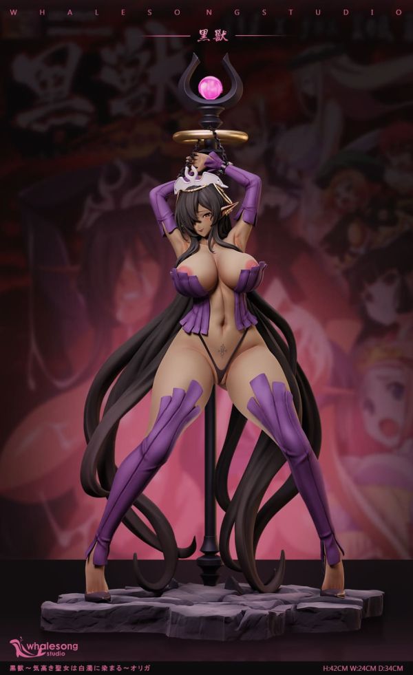 【售罄展示追加請私訊客服@toystationtw】黑獸 黑獸系列 高傲的黑暗精靈女王 奧利卡 X 鯨歌工作室 動漫,模型,玩具,gk,玩驛,火影,手辦,海賊,死神,航海王,獵人,阿拉蕾,七大罪,七龍珠,寶可夢,神奇寶貝,哥吉拉,宮崎駿,迪士尼,灌籃高手,鬼滅之日刃,一拳超人,蠟筆小新,咒術,鏈鋸人,進擊的巨人,妖精尾巴,我的英雄學院,我英,鋼鍊,鋼之煉金術師,新世紀福音戰士,EVA,間諜家家酒,Re0,漫威,dc,集美#hex#tsume#prime1#queen#tes#xm#野獸國#壽屋#數碼寶貝