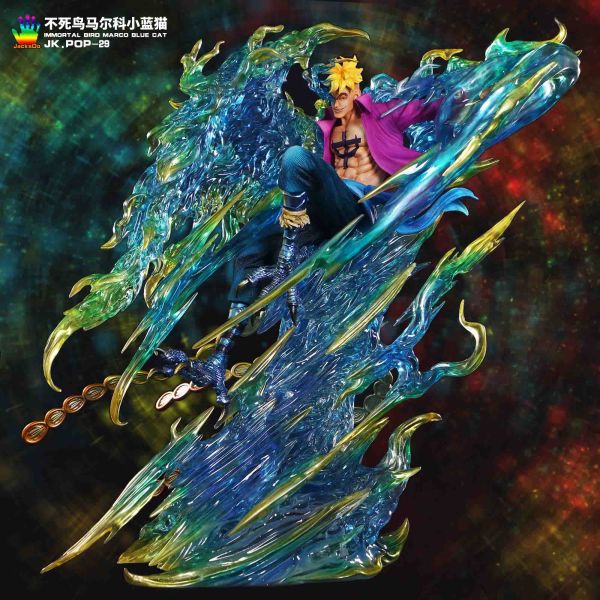 【售罄展示追加請私訊客服@toystationtw】海賊王 小藍貓GK雕像 不死鳥 馬爾科 X JacksDo 動漫,模型,玩具,gk,玩驛,火影,手辦,海賊,死神,航海王,獵人,阿拉蕾,七大罪,七龍珠,寶可夢,神奇寶貝,哥吉拉,宮崎駿,迪士尼,灌籃高手,鬼滅之日刃,一拳超人,蠟筆小新,咒術,鏈鋸人,進擊的巨人,妖精尾巴,我的英雄學院,我英,鋼鍊,鋼之煉金術師,新世紀福音戰士,EVA,間諜家家酒,Re0,漫威,dc,集美#hex#tsume#prime1#queen#tes#xm#野獸國#壽屋#數碼寶貝