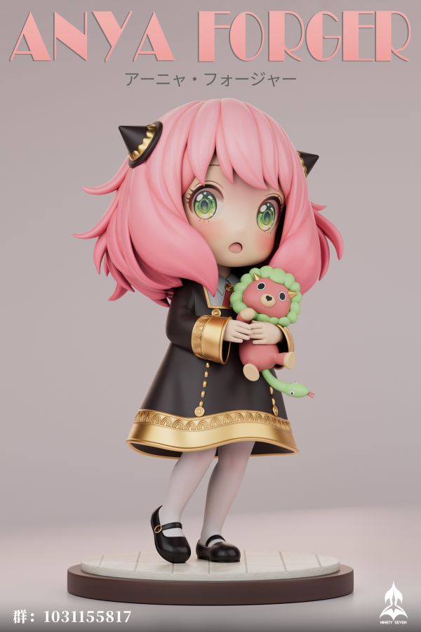 【售罄展示追加請私訊客服@toystationtw】間諜家家酒 安妮亞·佛傑 X NINETY SEVEN（玖柒） 動漫,模型,玩具,gk,玩驛,火影,手辦,海賊,死神,航海王,獵人,阿拉蕾,七大罪,七龍珠,寶可夢,神奇寶貝,哥吉拉,宮崎駿,迪士尼,灌籃高手,鬼滅之日刃,一拳超人,蠟筆小新,咒術,鏈鋸人,進擊的巨人,妖精尾巴,我的英雄學院,我英,鋼鍊,鋼之煉金術師,新世紀福音戰士,EVA,間諜家家酒,Re0,漫威,dc,集美#hex#tsume#prime1#queen#tes#xm#野獸國#壽屋#數碼寶貝