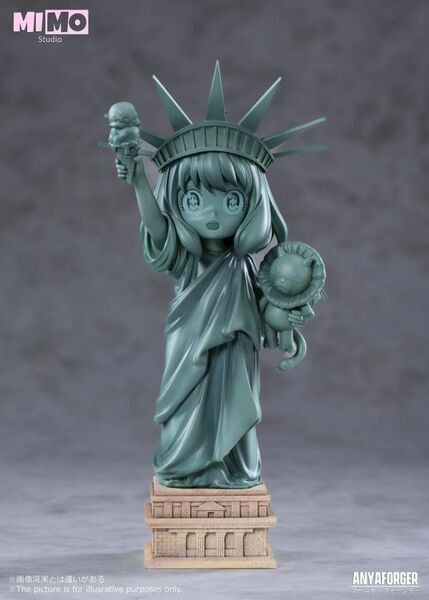 【售罄展示追加請私訊客服@toystationtw】間諜家家酒 (雙配色)自由女神像安妮亞 X Mimo 玩驛丨Toy station, GK雕像預購, GK雕像代購, GK雕像現貨, GK雕像修復, 購物網站, 自媒體選物店, 日漫, 美漫, 電影, 電玩IP, 訂製雕像,模型,玩具,gk,玩驛,火影,手辦,海賊,死神,航海王,獵人,阿拉蕾,七大罪,七龍珠,寶可夢,神奇寶貝,哥吉拉,宮崎駿,迪士尼,灌籃高手,鬼滅之日刃,一拳超人,蠟筆小新,咒術,鏈鋸人,進擊的巨人,妖精尾巴,我的英雄學院,鋼鍊,鋼之