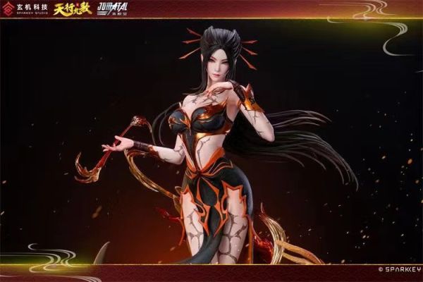 【預購】天行九歌 1/4比例雕像 焰靈姬 X 集模堂JOMATAL+玄機科技 正版授權 玩驛丨Toy station, GK雕像預購, GK雕像代購, GK雕像現貨, GK雕像修復, 咒術, 咒術迴戰, SCC玩具屋, 玩具給庫, NBA, 瘋公仔, 訂製雕像,模型,伯公仔,gk,玩驛,火影,夜風本舖,海賊,死神,航海王,獵人,阿拉蕾,七大罪,七龍珠,寶可夢,神奇寶貝,哥吉拉,宮崎駿,迪士尼,灌籃高手,鬼滅之刃,一拳超人,蠟筆小新,咒術,鏈鋸人,進擊的巨人,乙骨,我英