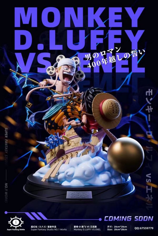 【售罄展示追加請私訊客服@toystationtw】海賊王 魯夫vs艾尼路 X Super Fantasy #動漫#模型#玩具#gk#玩驛#火影#手辦#海賊#死神#航海王#獵人#阿拉蕾#七大罪#七龍珠#寶可夢#神奇寶貝#哥吉拉#宮崎駿#迪士尼#灌籃高手#鬼滅之日刃#一拳超人#蠟筆小新#咒術#鏈鋸人#進擊的巨人#妖精尾巴#我的英雄學院#我英#鋼鍊#鋼之煉金術師#新世紀福音戰士#EVA#間諜家家酒#Re0#漫威#dc#集美#hex#tsume#prime1#queen#tes#xm#野獸國#壽屋#數碼寶貝