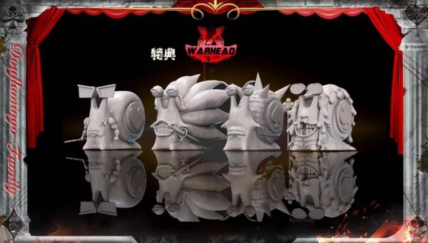 【售罄展示追加請私訊客服@toystationtw】海賊王 迪亞曼蒂（預訂贈送電話蟲） X Warhead #動漫#模型#玩具#gk#玩驛#火影#手辦#海賊#死神#航海王#獵人#阿拉蕾#七大罪#七龍珠#寶可夢#神奇寶貝#哥吉拉#宮崎駿#迪士尼#灌籃高手#鬼滅之日刃#一拳超人#蠟筆小新#咒術#鏈鋸人#進擊的巨人#妖精尾巴#我的英雄學院#我英#鋼鍊#鋼之煉金術師#新世紀福音戰士#EVA#間諜家家酒#Re0#漫威#dc#集美#hex#tsume#prime1#queen#tes#xm#野獸國#壽屋#數碼寶貝