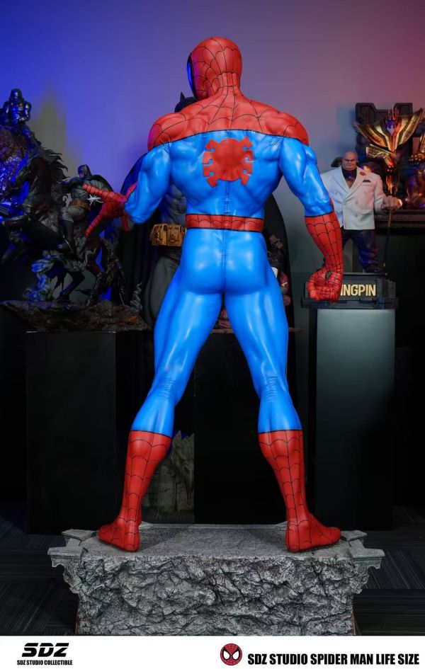 【預購】Marvel漫威 漫畫經典 1/1真實比例-蜘蛛人 X SDZ-Studio 玩驛丨Toy station, GK雕像預購, GK雕像代購, GK雕像現貨, GK雕像修復, 咒術, 咒術迴戰, SCC玩具屋, 玩具給庫, NBA, 瘋公仔, 訂製雕像,模型,伯公仔,gk,玩驛,火影,夜風本舖,海賊,死神,航海王,獵人,阿拉蕾,七大罪,七龍珠,寶可夢,神奇寶貝,哥吉拉,宮崎駿,迪士尼,灌籃高手,鬼滅之刃,一拳超人,蠟筆小新,咒術,鏈鋸人,進擊的巨人,乙骨,我英