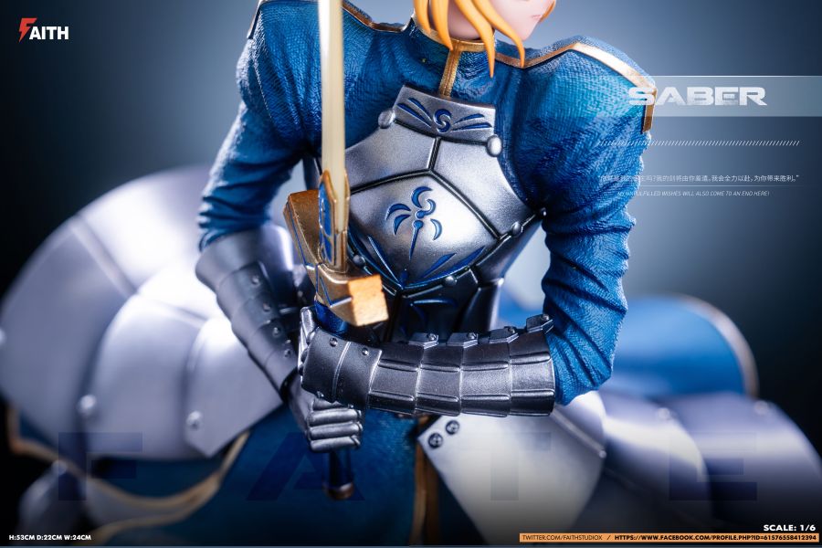 【預購】Fate 亂鬥N003 Saber 阿爾托莉雅 X Faith-Studio 玩驛丨Toy station, GK雕像預購, GK雕像代購, GK雕像現貨, GK雕像修復, 咒術, 咒術迴戰, SCC玩具屋, 玩具給庫, NBA, 瘋公仔, 訂製雕像,模型,伯公仔,gk,玩驛,火影,夜風本舖,海賊,死神,航海王,獵人,阿拉蕾,七大罪,七龍珠,寶可夢,神奇寶貝,哥吉拉,宮崎駿,迪士尼,灌籃高手,鬼滅之刃,一拳超人,蠟筆小新,咒術,鏈鋸人,進擊的巨人,乙骨,我英