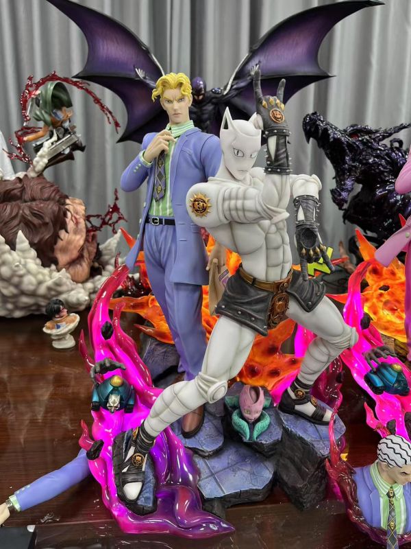 【預購】JoJo的奇妙冒險 吉良吉影&殺手皇后 X 頭號玩家工作室 玩驛丨Toy station, GK雕像預購, GK雕像代購, GK雕像現貨, GK雕像修復, 咒術, 咒術迴戰, SCC玩具屋, 玩具給庫, NBA, 瘋公仔, 訂製雕像,模型,伯公仔,gk,玩驛,火影,夜風本舖,海賊,死神,航海王,獵人,阿拉蕾,七大罪,七龍珠,寶可夢,神奇寶貝,哥吉拉,宮崎駿,迪士尼,灌籃高手,鬼滅之刃,一拳超人,蠟筆小新,咒術,鏈鋸人,進擊的巨人,乙骨,我英