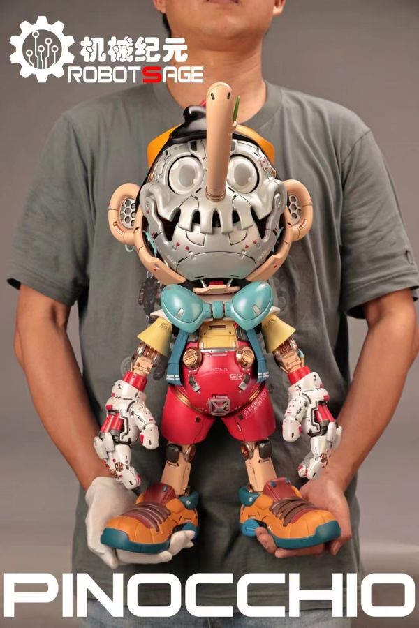 【售罄展示追加請私訊客服@toystationtw】 機械紀元 第一彈 匹諾曹 X ROBOTS AGE-Pinocch #動漫#模型#玩具#gk#玩驛#火影#手辦#海賊#死神#航海王#獵人#阿拉蕾#七大罪#七龍珠#寶可夢#神奇寶貝#哥吉拉#宮崎駿#迪士尼#灌籃高手#鬼滅之日刃#一拳超人#蠟筆小新#咒術#鏈鋸人#進擊的巨人#妖精尾巴#我的英雄學院#我英#鋼鍊#鋼之煉金術師#新世紀福音戰士#EVA#間諜家家酒#Re0#漫威#dc#集美#hex#tsume#prime1#queen#tes#xm#野獸國#壽屋#數碼寶貝