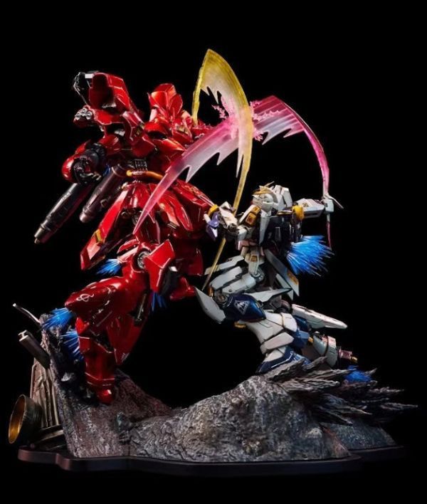 【售罄展示追加請私訊客服@toystationtw】機動戰士鋼彈 高達 Vol.2 VGUNDAM VS SAZABI X BANDAI NAMCO 萬代正版授權 動漫,模型,玩具,gk,玩驛,火影,手辦,海賊,死神,航海王,獵人,阿拉蕾,七大罪,七龍珠,寶可夢,神奇寶貝,哥吉拉,宮崎駿,迪士尼,灌籃高手,鬼滅之日刃,一拳超人,蠟筆小新,咒術,鏈鋸人,進擊的巨人,妖精尾巴,我的英雄學院,我英,鋼鍊,鋼之煉金術師,新世紀福音戰士,EVA,間諜家家酒,Re0,漫威,dc,集美#hex#tsume#prime1#queen#tes#xm#野獸國#壽屋#數碼寶貝