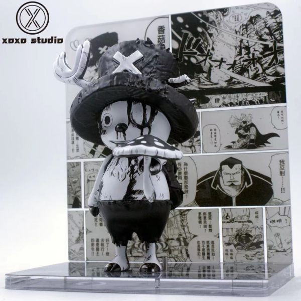 【售罄展示追加請私訊客服@toystationtw】海賊王 黑白漫畫色毒蘑菇喬巴 X XOXO工作室 動漫,模型,玩具,gk,玩驛,火影,手辦,海賊,死神,航海王,獵人,阿拉蕾,七大罪,七龍珠,寶可夢,神奇寶貝,哥吉拉,宮崎駿,迪士尼,灌籃高手,鬼滅之日刃,一拳超人,蠟筆小新,咒術,鏈鋸人,進擊的巨人,妖精尾巴,我的英雄學院,我英,鋼鍊,鋼之煉金術師,新世紀福音戰士,EVA,間諜家家酒,Re0,漫威,dc,集美#hex#tsume#prime1#queen#tes#xm#野獸國#壽屋#數碼寶貝