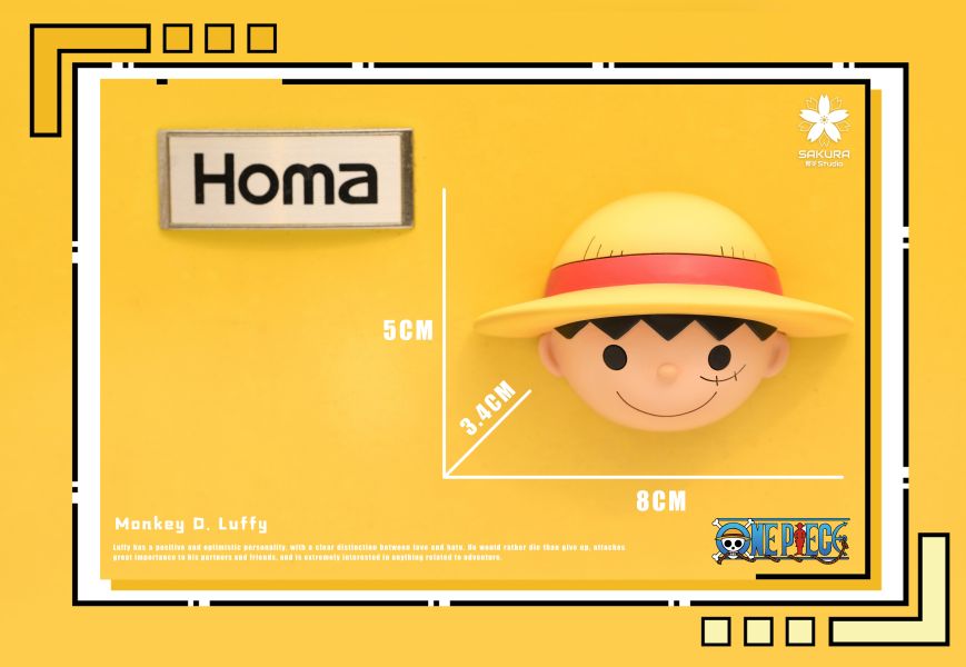 【預購】海賊王 草帽團冰箱貼第一彈 魯夫 X 櫻花-Studio 玩驛丨Toy station, GK雕像預購, GK雕像代購, GK雕像現貨, GK雕像修復, 咒術, 咒術迴戰, SCC玩具屋, 玩具給庫, NBA, 瘋公仔, 訂製雕像,模型,伯公仔,gk,玩驛,火影,夜風本舖,海賊,死神,航海王,獵人,阿拉蕾,七大罪,七龍珠,寶可夢,神奇寶貝,哥吉拉,宮崎駿,迪士尼,灌籃高手,鬼滅之刃,一拳超人,蠟筆小新,咒術,鏈鋸人,進擊的巨人,乙骨,我英