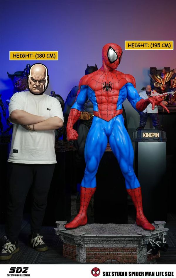 【預購】Marvel漫威 漫畫經典 1/1真實比例-蜘蛛人 X SDZ-Studio 玩驛丨Toy station, GK雕像預購, GK雕像代購, GK雕像現貨, GK雕像修復, 咒術, 咒術迴戰, SCC玩具屋, 玩具給庫, NBA, 瘋公仔, 訂製雕像,模型,伯公仔,gk,玩驛,火影,夜風本舖,海賊,死神,航海王,獵人,阿拉蕾,七大罪,七龍珠,寶可夢,神奇寶貝,哥吉拉,宮崎駿,迪士尼,灌籃高手,鬼滅之刃,一拳超人,蠟筆小新,咒術,鏈鋸人,進擊的巨人,乙骨,我英