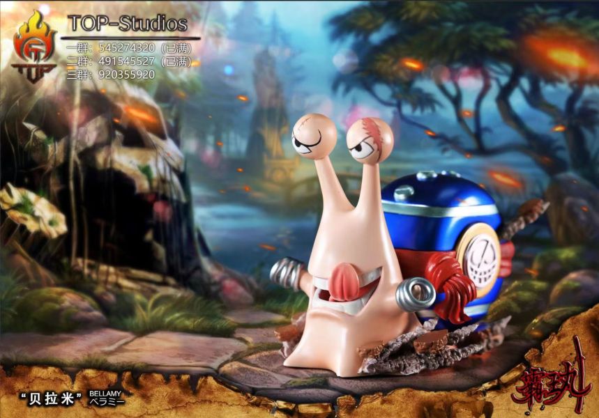 【售罄展示追加請私訊客服@toystationtw】海賊王 超新星電話蟲—斯庫拉奇曼 阿普 貝拉米 巴托洛米奧 X TOP-studios 玩驛丨Toy station, GK雕像預購, GK雕像代購, GK雕像現貨, GK雕像修復, 咒術, 咒術迴戰, SCC玩具屋, 玩具給庫, NBA, 瘋公仔, 訂製雕像,模型,伯公仔,gk,玩驛,火影,夜風本舖,海賊,死神,航海王,獵人,阿拉蕾,七大罪,七龍珠,寶可夢,神奇寶貝,哥吉拉,宮崎駿,迪士尼,灌籃高手,鬼滅之刃,一拳超人,蠟筆小新,咒術,鏈鋸人,進擊的巨人,乙骨,我英