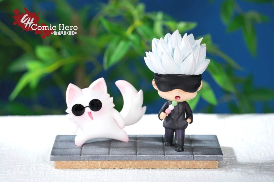 【預購】咒術迴戰 桌面擺件系列 五條悟&五條貓貓 X Comic Hero漫英 玩驛丨Toy station, GK雕像預購, GK雕像代購, GK雕像現貨, GK雕像修復, 咒術, 咒術迴戰, SCC玩具屋, 玩具給庫, NBA, 瘋公仔, 訂製雕像,模型,伯公仔,gk,玩驛,火影,夜風本舖,海賊,死神,航海王,獵人,阿拉蕾,七大罪,七龍珠,寶可夢,神奇寶貝,哥吉拉,宮崎駿,迪士尼,灌籃高手,鬼滅之刃,一拳超人,蠟筆小新,咒術,鏈鋸人,進擊的巨人,乙骨,我英