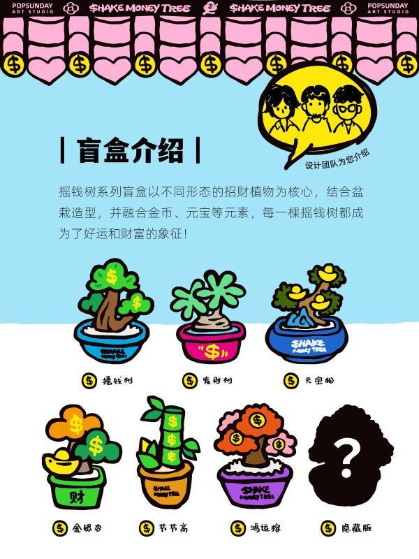 【預購】流行週日 搖錢樹系列盲盒 X POP SUNDAY 動漫,模型,玩具,gk,玩驛,火影,手辦,海賊,死神,航海王,獵人,阿拉蕾,七大罪,七龍珠,寶可夢,神奇寶貝,哥吉拉,宮崎駿,迪士尼,灌籃高手,鬼滅之日刃,一拳超人,蠟筆小新,咒術,鏈鋸人,進擊的巨人,妖精尾巴,我的英雄學院,我英,鋼鍊,鋼之煉金術師,新世紀福音戰士,EVA,間諜家家酒,Re0,漫威,dc,集美#hex#tsume#prime1#queen#tes#xm#野獸國#壽屋#數碼寶貝