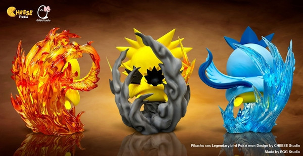 【現貨秒發】寶可夢 變皮系列 皮卡丘 三聖鳥變皮 X EGG阿蛋小作坊＆CHEESE奶酪 玩驛丨Toy station, GK雕像預購, GK雕像代購, GK雕像現貨, GK雕像修復, 購物網站, 自媒體選物店, SCC玩具屋, 玩具給庫, 希模型, 瘋公仔, 訂製雕像,模型,伯公仔,gk,玩驛,火影,夜風本舖,海賊,死神,航海王,獵人,阿拉蕾,七大罪,七龍珠,寶可夢,神奇寶貝,哥吉拉,宮崎駿,迪士尼,灌籃高手,鬼滅之日刃,一拳超人,蠟筆小新,咒術,鏈鋸人,進擊的巨人,妖精尾巴,我的英