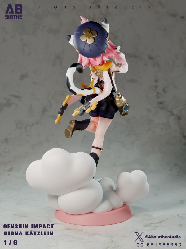 【售罄展示追加請私訊客服@toystationtw】原神 貓耳少女——【迪奧娜·凱茨萊茵】X ABsinthe Studio 動漫,模型,玩具,gk,玩驛,火影,手辦,海賊,死神,航海王,獵人,阿拉蕾,七大罪,七龍珠,寶可夢,神奇寶貝,哥吉拉,宮崎駿,迪士尼,灌籃高手,鬼滅之日刃,一拳超人,蠟筆小新,咒術,鏈鋸人,進擊的巨人,妖精尾巴,我的英雄學院,我英,鋼鍊,鋼之煉金術師,新世紀福音戰士,EVA,間諜家家酒,Re0,漫威,dc,野獸國,hex,tsume,prime1,queen,tes,xm,迪士尼,壽屋,數碼寶貝