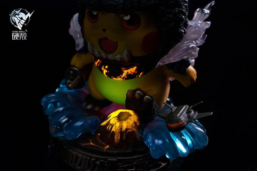 【售罄展示追加請私訊客服@toystationtw】寶可夢 皮卡丘cos大怪獸系列限定款世紀必殺陣紅蓮哥斯拉 X 硬殻工作室 玩驛丨Toy station, GK雕像預購, GK雕像代購, GK雕像現貨, GK雕像修復, 咒術, 咒術迴戰, SCC玩具屋, 玩具給庫, 希模型, 瘋公仔, 訂製雕像,模型,伯公仔,gk,玩驛,火影,夜風本舖,海賊,死神,航海王,獵人,阿拉蕾,七大罪,七龍珠,寶可夢,神奇寶貝,哥吉拉,宮崎駿,迪士尼,灌籃高手,鬼滅之日刃,一拳超人,蠟筆小新,咒術,鏈鋸人,進擊的巨人,乙骨,我英