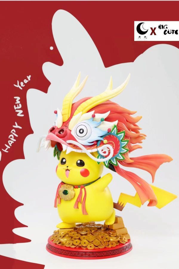 【預購】寶可夢 賀歲皮卡丘 X Big Cute & 月光工作室 玩驛丨Toy station, GK雕像預購, GK雕像代購, GK雕像現貨, GK雕像修復, 購物網站, 自媒體選物店, SCC玩具屋, 玩具給庫, 希模型, 瘋公仔, 訂製雕像,模型,伯公仔,gk,玩驛,火影,夜風本舖,海賊,死神,航海王,獵人,阿拉蕾,七大罪,七龍珠,寶可夢,神奇寶貝,哥吉拉,宮崎駿,迪士尼,灌籃高手,鬼滅之日刃,一拳超人,蠟筆小新,咒術,鏈鋸人,進擊的巨人,妖精尾巴,我的英