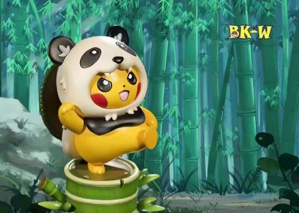 【售罄展示追加請私訊客服@toystationtw】寶可夢 功夫熊貓皮卡丘 X BKW studio #動漫#模型#玩具#gk#玩驛#火影#手辦#海賊#死神#航海王#獵人#阿拉蕾#七大罪#七龍珠#寶可夢#神奇寶貝#哥吉拉#宮崎駿#迪士尼#灌籃高手#鬼滅之日刃#一拳超人#蠟筆小新#咒術#鏈鋸人#進擊的巨人#妖精尾巴#我的英雄學院#我英#鋼鍊#鋼之煉金術師#新世紀福音戰士#EVA#間諜家家酒#Re0#漫威#dc#集美#hex#tsume#prime1#queen#tes#xm#野獸國#壽屋#數碼寶貝