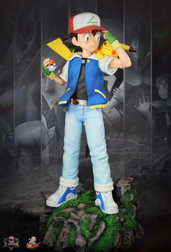 【售罄展示追加請私訊客服@toystationtw】寶可夢 市面首款1/3小智&皮卡丘大比例全身雕像 X IP館 #動漫#模型#玩具#gk#玩驛#火影#手辦#海賊#死神#航海王#獵人#阿拉蕾#七大罪#七龍珠#寶可夢#神奇寶貝#哥吉拉#宮崎駿#迪士尼#灌籃高手#鬼滅之日刃#一拳超人#蠟筆小新#咒術#鏈鋸人#進擊的巨人#妖精尾巴#我的英雄學院#我英#鋼鍊#鋼之煉金術師#新世紀福音戰士#EVA#間諜家家酒#Re0#漫威#dc#集美#hex#tsume#prime1#queen#tes#xm#野獸國#壽屋#數碼寶貝