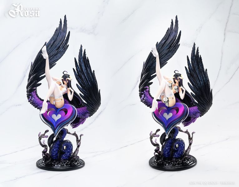 【售罄展示追加請私訊客服@toystationtw】魅魔之恥-雅兒貝德（albedo）X Rosa Studio 動漫,模型,玩具,gk,玩驛,火影,手辦,海賊,死神,航海王,獵人,阿拉蕾,七大罪,七龍珠,寶可夢,神奇寶貝,哥吉拉,宮崎駿,迪士尼,灌籃高手,鬼滅之日刃,一拳超人,蠟筆小新,咒術,鏈鋸人,進擊的巨人,妖精尾巴,我的英雄學院,我英,鋼鍊,鋼之煉金術師,新世紀福音戰士,EVA,間諜家家酒,Re0,漫威,dc,集美#hex#tsume#prime1#queen#tes#xm#野獸國#壽屋#數碼寶貝