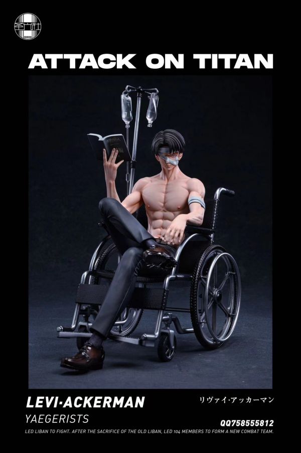 【售罄展示追加請私訊客服@toystationtw】進擊的巨人 06款輪椅兵長利威爾 X 聖光社SGS #動漫#模型#玩具#gk#玩驛#火影#手辦#海賊#死神#航海王#獵人#阿拉蕾#七大罪#七龍珠#寶可夢#神奇寶貝#哥吉拉#宮崎駿#迪士尼#灌籃高手#鬼滅之日刃#一拳超人#蠟筆小新#咒術#鏈鋸人#進擊的巨人#妖精尾巴#我的英雄學院#我英#鋼鍊#鋼之煉金術師#新世紀福音戰士#EVA#間諜家家酒#Re0#漫威#dc#集美#hex#tsume#prime1#queen#tes#xm#野獸國#壽屋#數碼寶貝