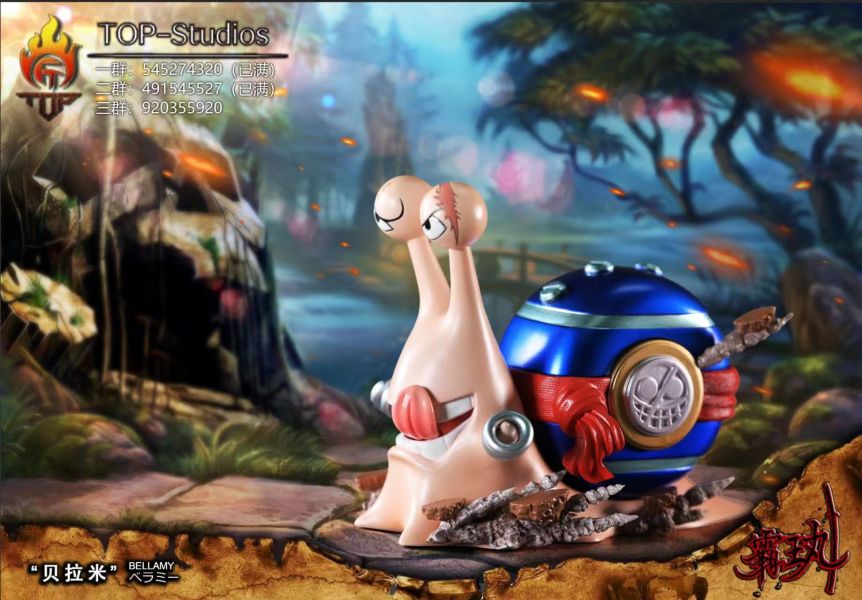 【售罄展示追加請私訊客服@toystationtw】海賊王 超新星電話蟲—斯庫拉奇曼 阿普 貝拉米 巴托洛米奧 X TOP-studios 玩驛丨Toy station, GK雕像預購, GK雕像代購, GK雕像現貨, GK雕像修復, 咒術, 咒術迴戰, SCC玩具屋, 玩具給庫, NBA, 瘋公仔, 訂製雕像,模型,伯公仔,gk,玩驛,火影,夜風本舖,海賊,死神,航海王,獵人,阿拉蕾,七大罪,七龍珠,寶可夢,神奇寶貝,哥吉拉,宮崎駿,迪士尼,灌籃高手,鬼滅之刃,一拳超人,蠟筆小新,咒術,鏈鋸人,進擊的巨人,乙骨,我英