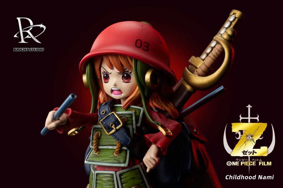 【售罄展示追加請私訊客服@toystationtw】海賊王 “Z”澤法劇場版紅衣草帽團共鳴 第四彈：童年小娜美 X 紉光社 動漫,模型,玩具,gk,玩驛,火影,手辦,海賊,死神,航海王,獵人,阿拉蕾,七大罪,七龍珠,寶可夢,神奇寶貝,哥吉拉,宮崎駿,迪士尼,灌籃高手,鬼滅之日刃,一拳超人,蠟筆小新,咒術,鏈鋸人,進擊的巨人,妖精尾巴,我的英雄學院,我英,鋼鍊,鋼之煉金術師,新世紀福音戰士,EVA,間諜家家酒,Re0,漫威,dc,集美#hex#tsume#prime1#queen#tes#xm#野獸國#壽屋#數碼寶貝