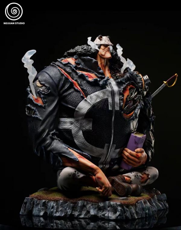 【售罄展示追加請私訊客服@toystationtw】海賊王 坐姿戰損大熊 X NEIJUAN #動漫#模型#玩具#gk#玩驛#火影#手辦#海賊#死神#航海王#獵人#阿拉蕾#七大罪#七龍珠#寶可夢#神奇寶貝#哥吉拉#宮崎駿#迪士尼#灌籃高手#鬼滅之日刃#一拳超人#蠟筆小新#咒術#鏈鋸人#進擊的巨人#妖精尾巴#我的英雄學院#我英#鋼鍊#鋼之煉金術師#新世紀福音戰士#EVA#間諜家家酒#Re0#漫威#dc#集美#hex#tsume#prime1#queen#tes#xm#野獸國#壽屋#數碼寶貝