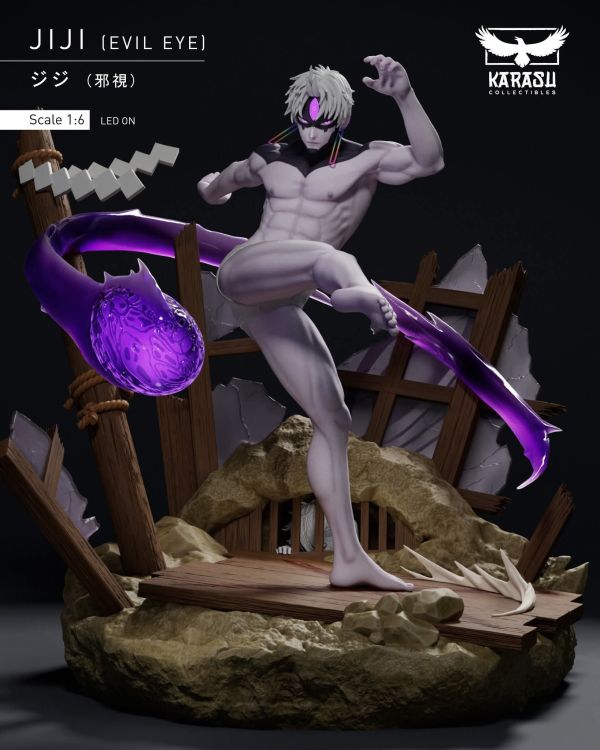 【預購】膽大黨 邪視-Jiji吉吉 X Karasu Collectibles 玩驛丨Toy station, GK雕像預購, GK雕像代購, GK雕像現貨, GK雕像修復, 咒術, 咒術迴戰, SCC玩具屋, 玩具給庫, NBA, 瘋公仔, 訂製雕像,模型,伯公仔,gk,玩驛,火影,夜風本舖,海賊,死神,航海王,獵人,阿拉蕾,七大罪,七龍珠,寶可夢,神奇寶貝,哥吉拉,宮崎駿,迪士尼,灌籃高手,鬼滅之刃,一拳超人,蠟筆小新,咒術,鏈鋸人,進擊的巨人,乙骨,我英