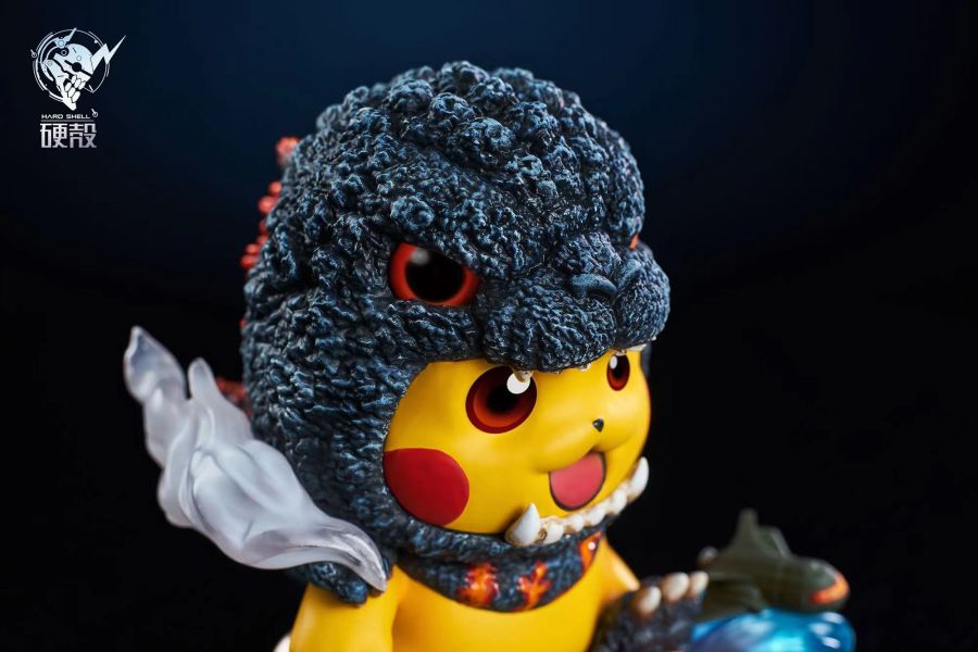 【售罄展示追加請私訊客服@toystationtw】寶可夢 皮卡丘cos大怪獸系列限定款世紀必殺陣紅蓮哥斯拉 X 硬殻工作室 玩驛丨Toy station, GK雕像預購, GK雕像代購, GK雕像現貨, GK雕像修復, 咒術, 咒術迴戰, SCC玩具屋, 玩具給庫, 希模型, 瘋公仔, 訂製雕像,模型,伯公仔,gk,玩驛,火影,夜風本舖,海賊,死神,航海王,獵人,阿拉蕾,七大罪,七龍珠,寶可夢,神奇寶貝,哥吉拉,宮崎駿,迪士尼,灌籃高手,鬼滅之日刃,一拳超人,蠟筆小新,咒術,鏈鋸人,進擊的巨人,乙骨,我英