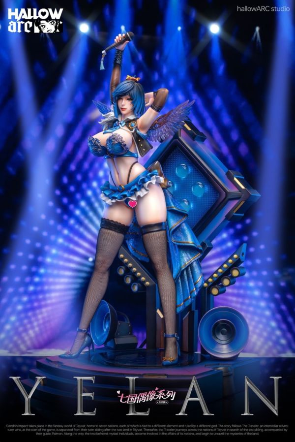 【售罄展示追加請私訊客服@toystationtw】原神 七國偶像計劃第1彈 日式偶像打歌服 夜闌 X HallowARC 神聖曲線工作室 動漫,模型,玩具,gk,玩驛,火影,手辦,海賊,死神,航海王,獵人,阿拉蕾,七大罪,七龍珠,寶可夢,神奇寶貝,哥吉拉,宮崎駿,迪士尼,灌籃高手,鬼滅之日刃,一拳超人,蠟筆小新,咒術,鏈鋸人,進擊的巨人,妖精尾巴,我的英雄學院,我英,鋼鍊,鋼之煉金術師,新世紀福音戰士,EVA,間諜家家酒,Re0,漫威,dc,集美#hex#tsume#prime1#queen#tes#xm#野獸國#壽屋#數碼寶貝