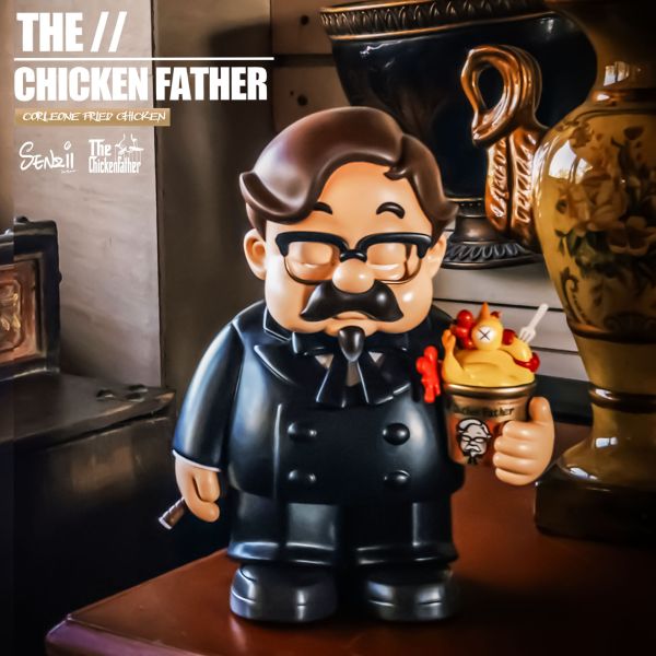 【預購】炸雞教父（教父款）X SENZII千紙 玩驛丨Toy station, GK雕像預購, GK雕像代購, GK雕像現貨, GK雕像修復, 咒術, 咒術迴戰, SCC玩具屋, 玩具給庫, NBA, 瘋公仔, 訂製雕像,模型,伯公仔,gk,玩驛,火影,夜風本舖,海賊,死神,航海王,獵人,阿拉蕾,七大罪,七龍珠,寶可夢,神奇寶貝,哥吉拉,宮崎駿,迪士尼,灌籃高手,鬼滅之刃,一拳超人,蠟筆小新,咒術,鏈鋸人,進擊的巨人,乙骨,我英