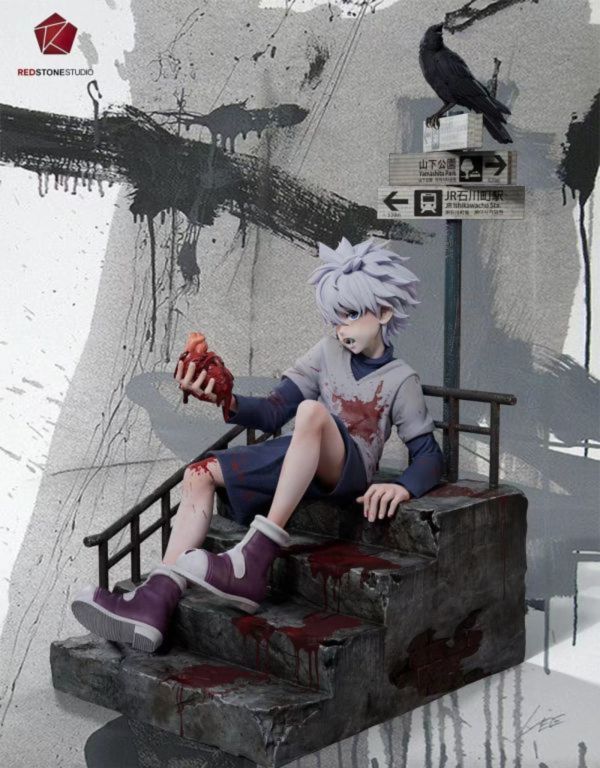 【售罄展示追加請私訊客服@toystationtw】獵人 工作室周年限定 奇犽·揍敵客 X 紅石 動漫,模型,玩具,gk,玩驛,火影,手辦,海賊,死神,航海王,獵人,阿拉蕾,七大罪,七龍珠,寶可夢,神奇寶貝,哥吉拉,宮崎駿,迪士尼,灌籃高手,鬼滅之日刃,一拳超人,蠟筆小新,咒術,鏈鋸人,進擊的巨人,妖精尾巴,我的英雄學院,我英,鋼鍊,鋼之煉金術師,新世紀福音戰士,EVA,間諜家家酒,Re0,漫威,dc,集美#hex#tsume#prime1#queen#tes#xm#野獸國#壽屋#數碼寶貝