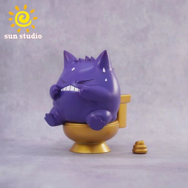 【售罄展示追加請私訊客服@toystationtw】寶可夢 便秘耿鬼馬桶耿鬼 X SUN studio 動漫,模型,玩具,gk,玩驛,火影,手辦,海賊,死神,航海王,獵人,阿拉蕾,七大罪,七龍珠,寶可夢,神奇寶貝,哥吉拉,宮崎駿,迪士尼,灌籃高手,鬼滅之日刃,一拳超人,蠟筆小新,咒術,鏈鋸人,進擊的巨人,妖精尾巴,我的英雄學院,我英,鋼鍊,鋼之煉金術師,新世紀福音戰士,EVA,間諜家家酒,Re0,漫威,dc,集美#hex#tsume#prime1#queen#tes#xm#野獸國#壽屋#數碼寶貝