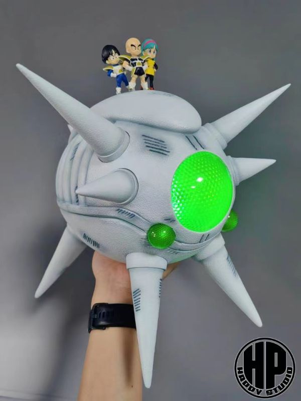 【售罄展示追加請私訊客服@toystationtw】七龍珠 載具系列001 那美克星飛船 X Happy Studio 動漫,模型,玩具,gk,玩驛,火影,手辦,海賊,死神,航海王,獵人,阿拉蕾,七大罪,七龍珠,寶可夢,神奇寶貝,哥吉拉,宮崎駿,迪士尼,灌籃高手,鬼滅之日刃,一拳超人,蠟筆小新,咒術,鏈鋸人,進擊的巨人,妖精尾巴,我的英雄學院,我英,鋼鍊,鋼之煉金術師,新世紀福音戰士,EVA,間諜家家酒,Re0,漫威,dc,集美#hex#tsume#prime1#queen#tes#xm#野獸國#壽屋#數碼寶貝