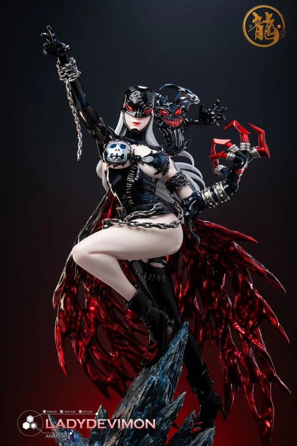 【售罄展示追加請私訊客服@toystationtw】數碼寶貝 天使系列002 - 數碼雙子 妖女獸&天女獸 X 龍工作室 動漫,模型,玩具,gk,玩驛,火影,手辦,海賊,死神,航海王,獵人,阿拉蕾,七大罪,七龍珠,寶可夢,神奇寶貝,哥吉拉,宮崎駿,迪士尼,灌籃高手,鬼滅之日刃,一拳超人,蠟筆小新,咒術,鏈鋸人,進擊的巨人,妖精尾巴,我的英雄學院,我英,鋼鍊,鋼之煉金術師,新世紀福音戰士,EVA,間諜家家酒,Re0,漫威,dc,集美#hex#tsume#prime1#queen#tes#xm#野獸國#壽屋#數碼寶貝