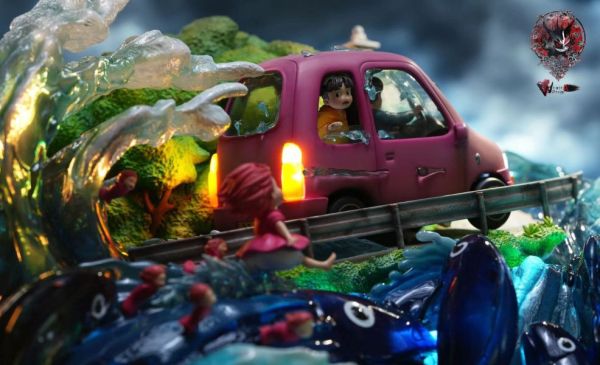 【售罄展示追加請私訊客服@toystationtw】宮崎駿 懸崖上的金魚姬 名場面 波妞宗介 海上追逐. X Weare A Design（WAD） 動漫,模型,玩具,gk,玩驛,火影,手辦,海賊,死神,航海王,獵人,阿拉蕾,七大罪,七龍珠,寶可夢,神奇寶貝,哥吉拉,宮崎駿,迪士尼,灌籃高手,鬼滅之日刃,一拳超人,蠟筆小新,咒術,鏈鋸人,進擊的巨人,妖精尾巴,我的英雄學院,我英,鋼鍊,鋼之煉金術師,新世紀福音戰士,EVA,間諜家家酒,Re0,漫威,dc,集美#hex#tsume#prime1#queen#tes#xm#野獸國#壽屋#數碼寶貝