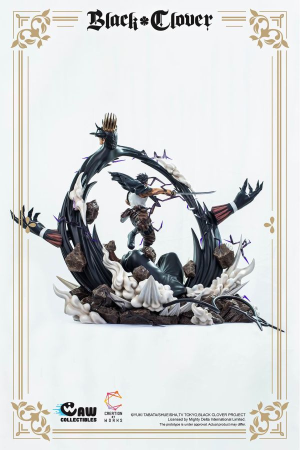 【售罄展示追加請私訊客服@toystationtw】CAW Collectibles 黑色五葉草 正版授權 夜見 1/6 高端雕像 X Creation at Works 動漫,模型,玩具,gk,玩驛,火影,手辦,海賊,死神,航海王,獵人,阿拉蕾,七大罪,七龍珠,寶可夢,神奇寶貝,哥吉拉,宮崎駿,迪士尼,灌籃高手,鬼滅之日刃,一拳超人,蠟筆小新,咒術,鏈鋸人,進擊的巨人,妖精尾巴,我的英雄學院,我英,鋼鍊,鋼之煉金術師,新世紀福音戰士,EVA,間諜家家酒,Re0,漫威,dc,集美#hex#tsume#prime1#queen#tes#xm#野獸國#壽屋#數碼寶貝