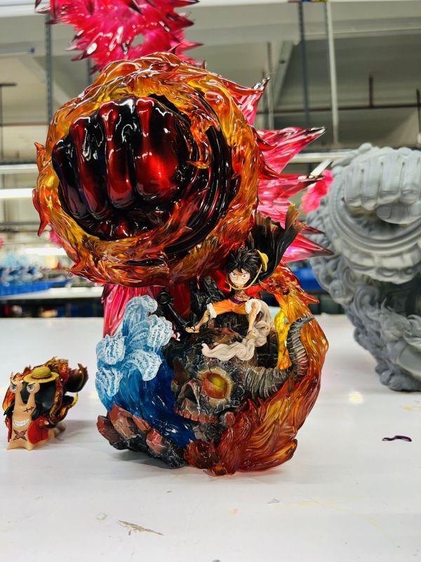 【售罄展示追加請私訊客服@toystationtw】海賊王 三船長業火魯夫 X Warhead #動漫#模型#玩具#gk#玩驛#火影#手辦#海賊#死神#航海王#獵人#阿拉蕾#七大罪#七龍珠#寶可夢#神奇寶貝#哥吉拉#宮崎駿#迪士尼#灌籃高手#鬼滅之日刃#一拳超人#蠟筆小新#咒術#鏈鋸人#進擊的巨人#妖精尾巴#我的英雄學院#我英#鋼鍊#鋼之煉金術師#新世紀福音戰士#EVA#間諜家家酒#Re0#漫威#dc#集美#hex#tsume#prime1#queen#tes#xm#野獸國#壽屋#數碼寶貝