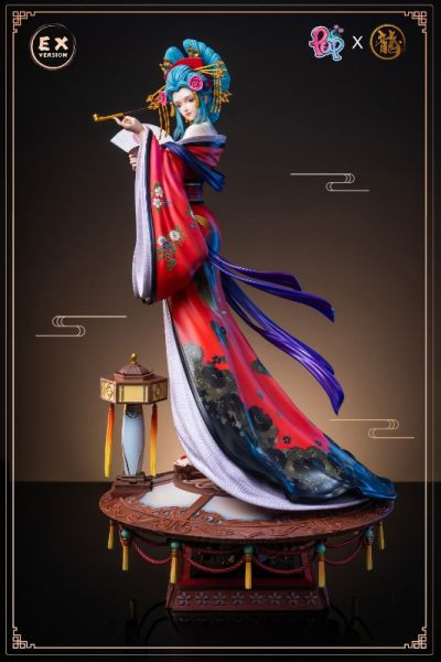 【售罄展示追加請私訊客服@toystationtw】海賊王 夢中畫系列001 - 花魁大和&小紫（可脫） X 龍工作室 & POP工作室 動漫,模型,玩具,gk,玩驛,火影,手辦,海賊,死神,航海王,獵人,阿拉蕾,七大罪,七龍珠,寶可夢,神奇寶貝,哥吉拉,宮崎駿,迪士尼,灌籃高手,鬼滅之日刃,一拳超人,蠟筆小新,咒術,鏈鋸人,進擊的巨人,妖精尾巴,我的英雄學院,我英,鋼鍊,鋼之煉金術師,新世紀福音戰士,EVA,間諜家家酒,Re0,漫威,dc,集美#hex#tsume#prime1#queen#tes#xm#野獸國#壽屋#數碼寶貝