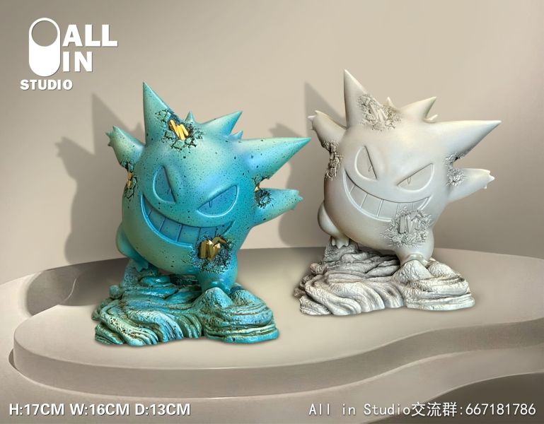 【售罄展示追加請私訊客服@toystationtw】寶可夢 遺跡耿鬼 X ALL IN Studio 動漫,模型,玩具,gk,玩驛,火影,手辦,海賊,死神,航海王,獵人,阿拉蕾,七大罪,七龍珠,寶可夢,神奇寶貝,哥吉拉,宮崎駿,迪士尼,灌籃高手,鬼滅之日刃,一拳超人,蠟筆小新,咒術,鏈鋸人,進擊的巨人,妖精尾巴,我的英雄學院,我英,鋼鍊,鋼之煉金術師,新世紀福音戰士,EVA,間諜家家酒,Re0,漫威,dc,集美#hex#tsume#prime1#queen#tes#xm#野獸國#壽屋#數碼寶貝