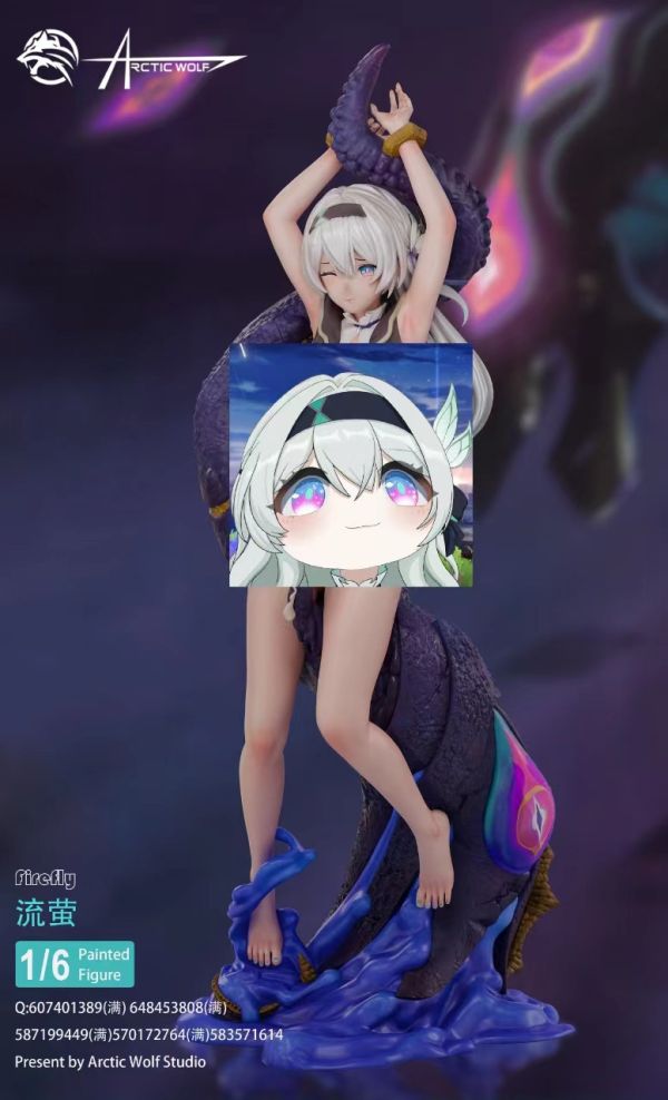 【售罄展示追加請私訊客服@toystationtw】崩壞星穹鐵道 流螢 X arctic wolf 玩驛丨Toy station, GK雕像預購, GK雕像代購, GK雕像現貨, GK雕像修復, 咒術, 咒術迴戰, SCC玩具屋, 玩具給庫, 希模型, 瘋公仔, 訂製雕像,模型,伯公仔,gk,玩驛,火影,夜風本舖,海賊,死神,航海王,獵人,阿拉蕾,七大罪,七龍珠,寶可夢,神奇寶貝,哥吉拉,宮崎駿,迪士尼,灌籃高手,鬼滅之日刃,一拳超人,蠟筆小新,咒術,鏈鋸人,進擊的巨人,乙骨,我英