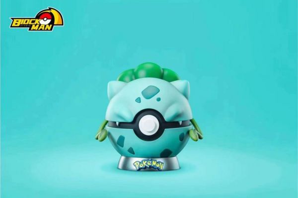 【售罄展示追加請私訊客服@toystationtw】寶可夢 初代禦三家精靈球第一彈 妙蛙種子 X Block Man #動漫#模型#玩具#gk#玩驛#火影#手辦#海賊#死神#航海王#獵人#阿拉蕾#七大罪#七龍珠#寶可夢#神奇寶貝#哥吉拉#宮崎駿#迪士尼#灌籃高手#鬼滅之日刃#一拳超人#蠟筆小新#咒術#鏈鋸人#進擊的巨人#妖精尾巴#我的英雄學院#我英#鋼鍊#鋼之煉金術師#新世紀福音戰士#EVA#間諜家家酒#Re0#漫威#dc#集美#hex#tsume#prime1#queen#tes#xm#野獸國#壽屋#數碼寶貝