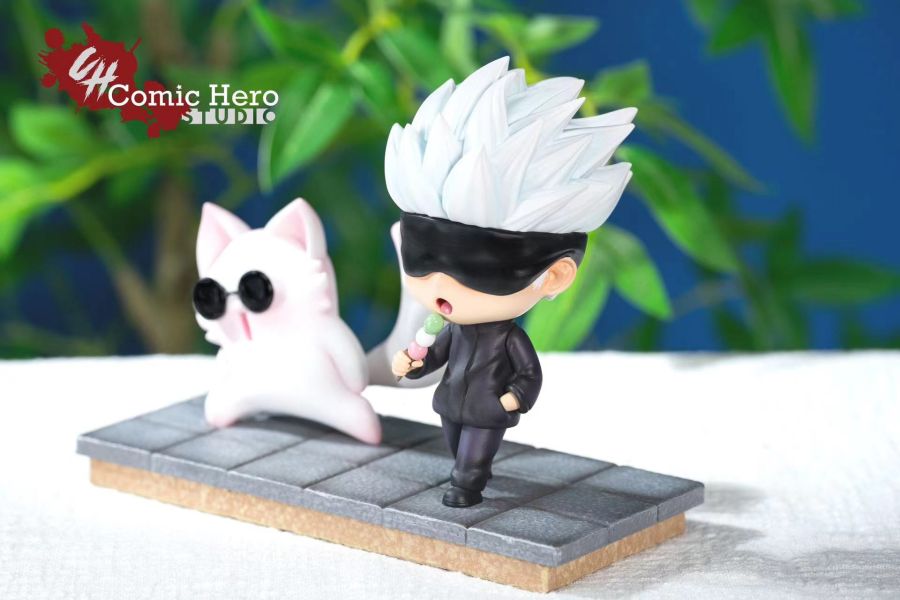 【預購】咒術迴戰 桌面擺件系列 五條悟&五條貓貓 X Comic Hero漫英 玩驛丨Toy station, GK雕像預購, GK雕像代購, GK雕像現貨, GK雕像修復, 咒術, 咒術迴戰, SCC玩具屋, 玩具給庫, NBA, 瘋公仔, 訂製雕像,模型,伯公仔,gk,玩驛,火影,夜風本舖,海賊,死神,航海王,獵人,阿拉蕾,七大罪,七龍珠,寶可夢,神奇寶貝,哥吉拉,宮崎駿,迪士尼,灌籃高手,鬼滅之刃,一拳超人,蠟筆小新,咒術,鏈鋸人,進擊的巨人,乙骨,我英